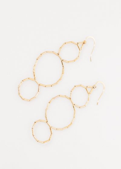 Triple Hoop Earring