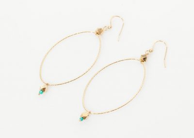 Roxanne Hoop Earrings